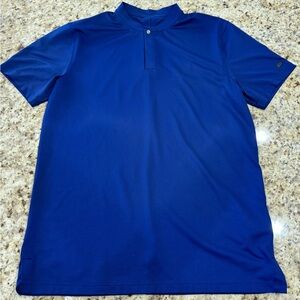 Nike Tiger Woods Golf Shirt - Blue - Medium - Dri-Fit